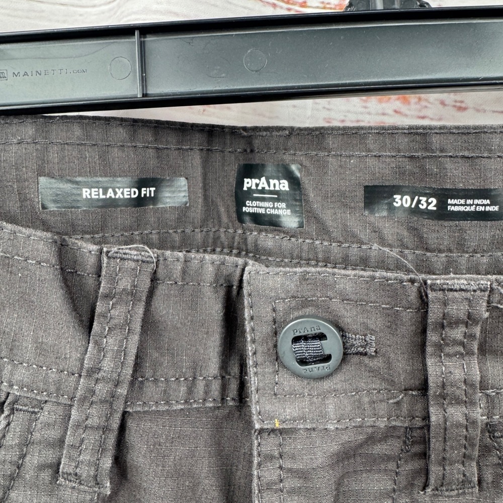 Prana Bronson Convertible Zip Off‎ Hiking Pants Mens 30x32 Cargo Relaxed Fit - Picture 8 of 12